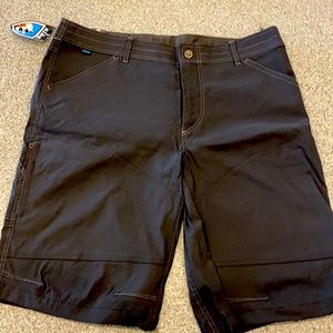 Kuhl black shorts. Size 38. 12” inseam. New with tags. 8 pockets total.